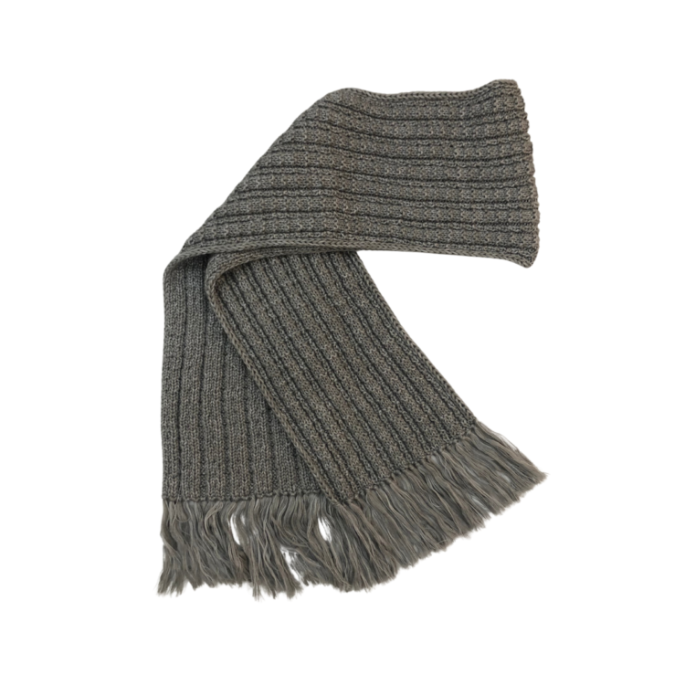 Chunky Knit Scarf – Burnt Orange