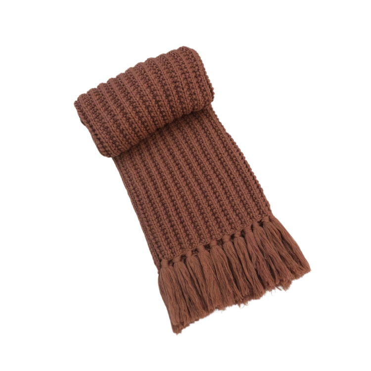 Knitted Headband – Warm Ochre