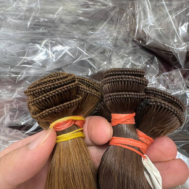 Handtied Weft